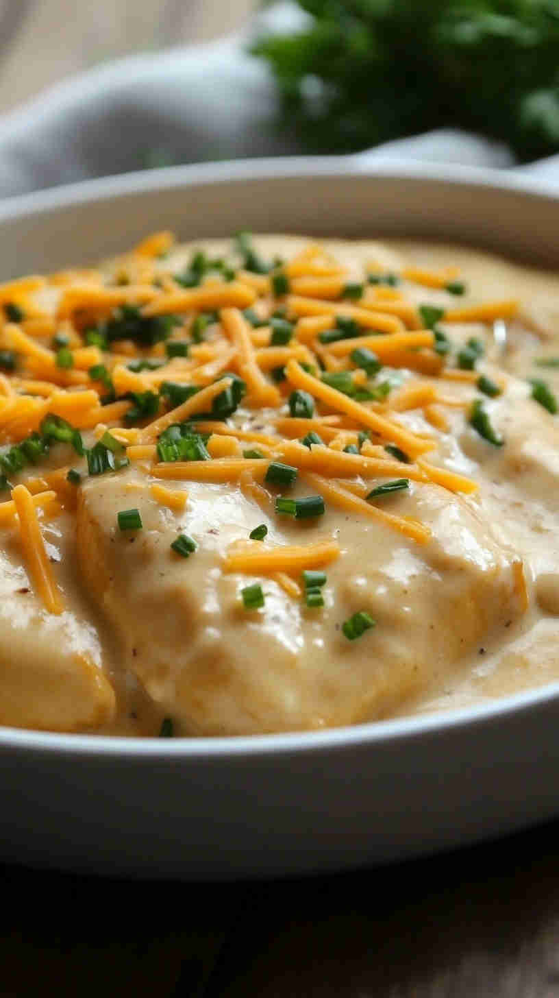 Slow Cooker Garlic Parmesan Chicken