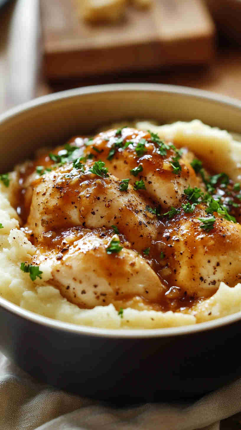Delicious Slow Cooker Garlic Parmesan Chicken