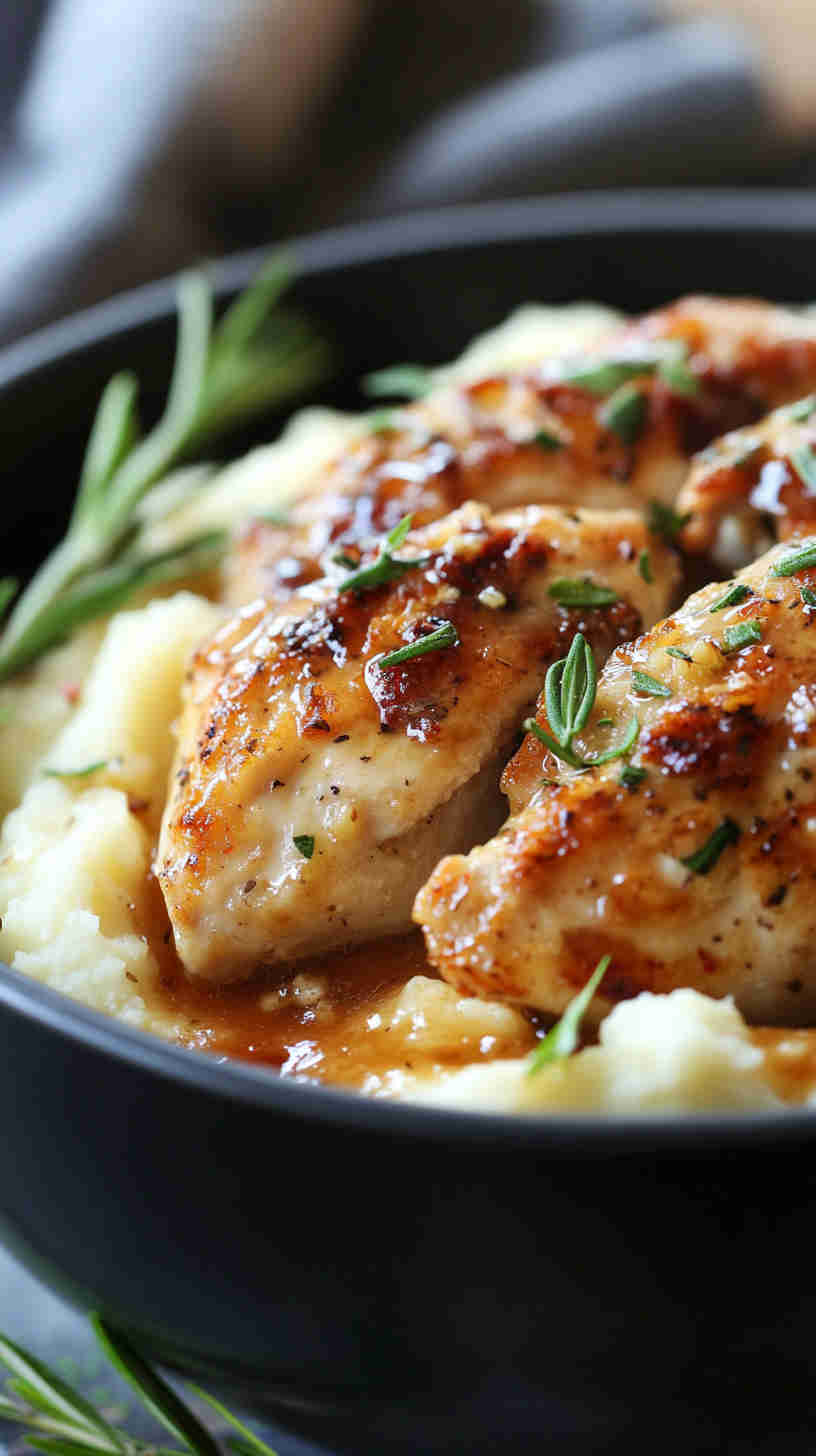 Delicious Slow Cooker Garlic Parmesan Chicken