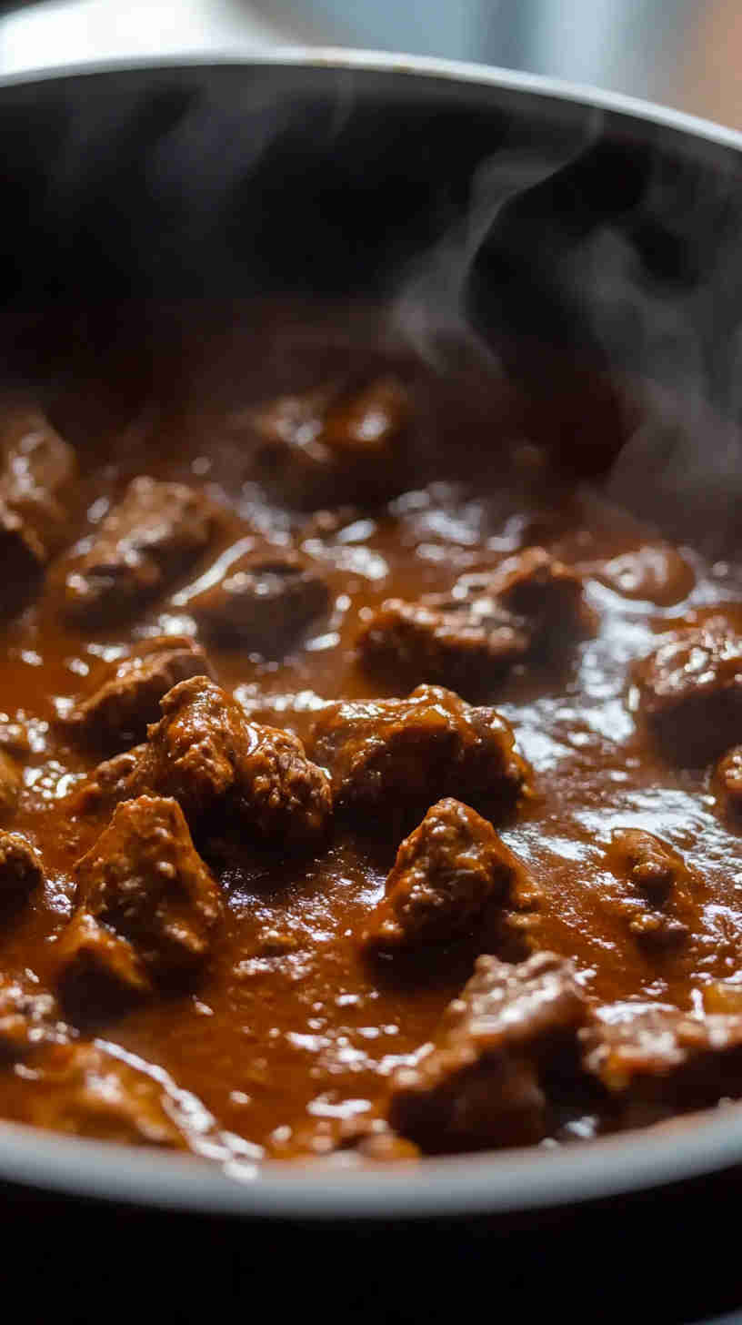 Slow Cooker Goulash with Tender Beef