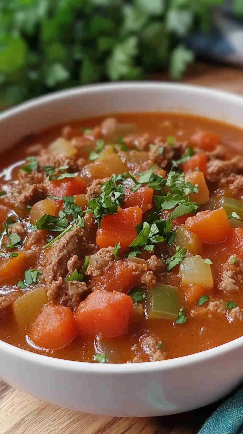 Slow Cooker Goulash with Tender Beef