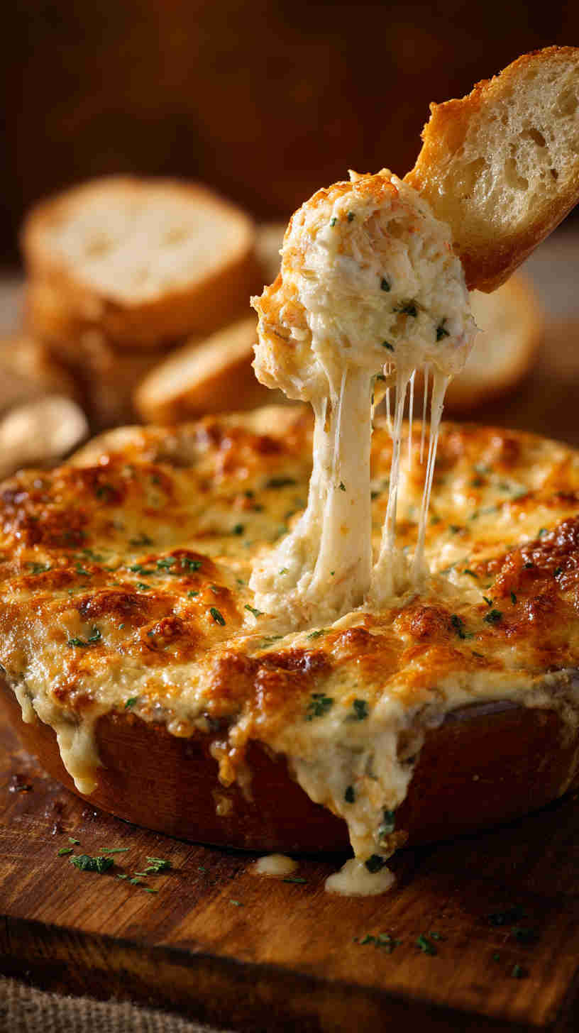 Slow Cooker Hot Crab Dip