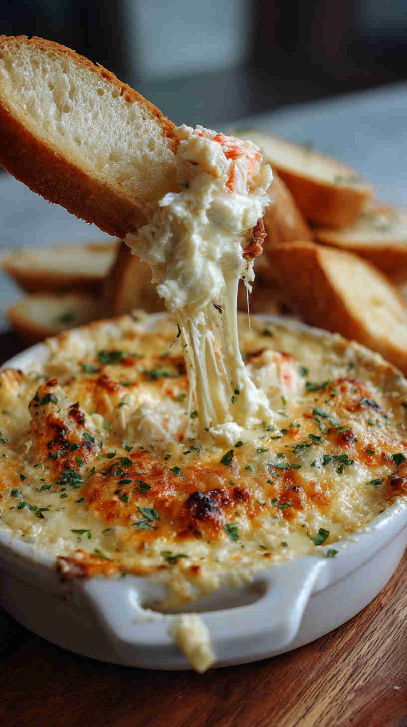 Slow Cooker Hot Crab Dip