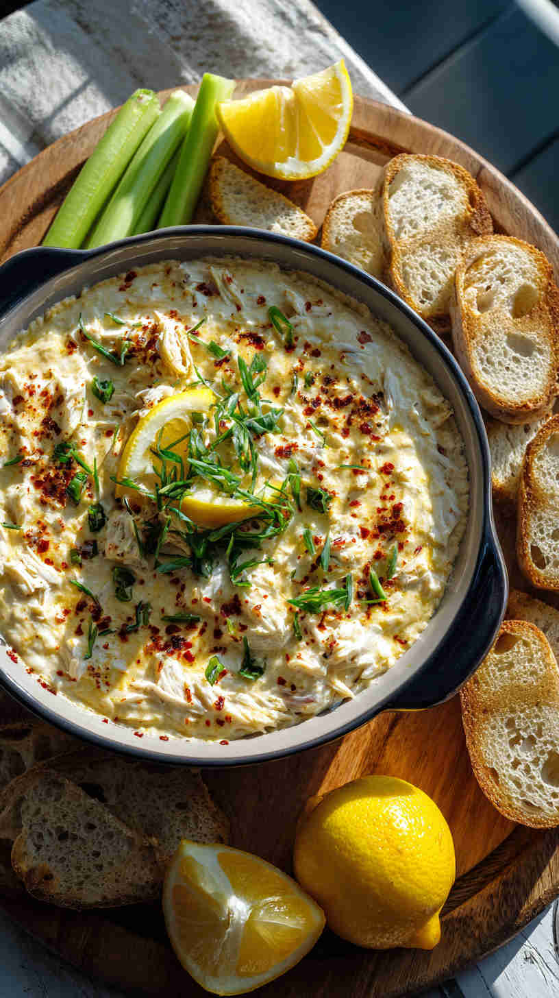 Slow Cooker Hot Crab Dip