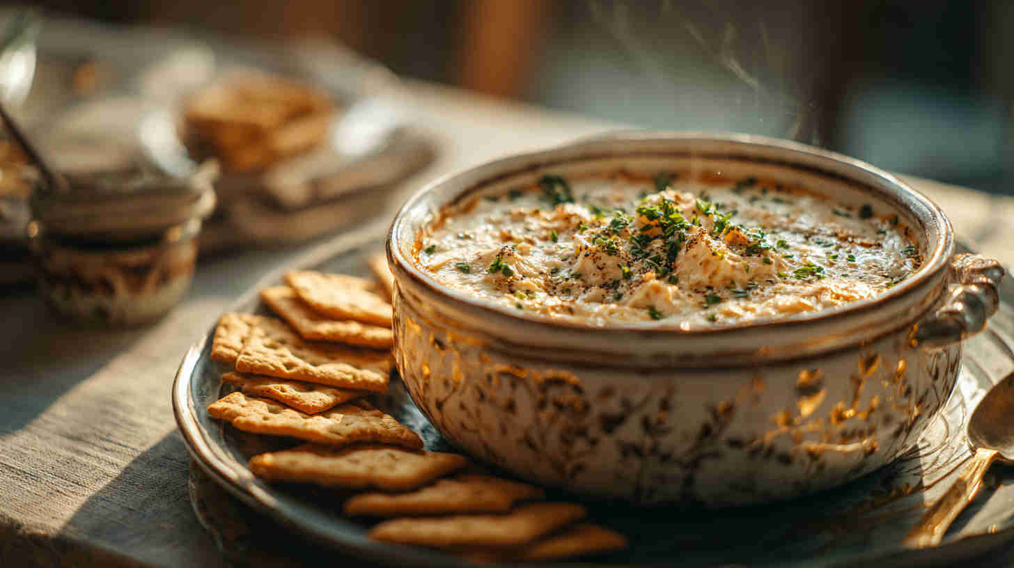 Slow Cooker Hot Crab Dip