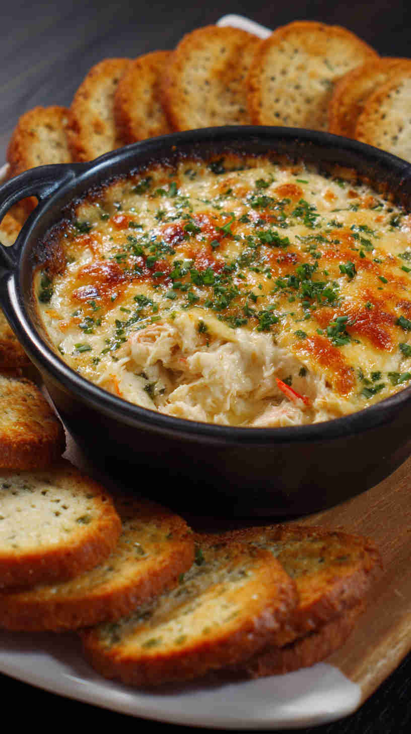 Slow Cooker Hot Crab Dip