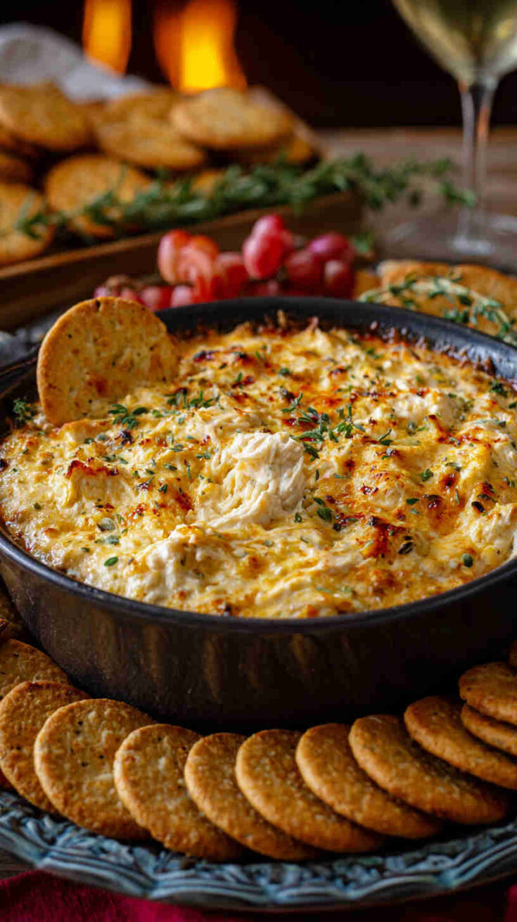 Slow Cooker Hot Crab Dip