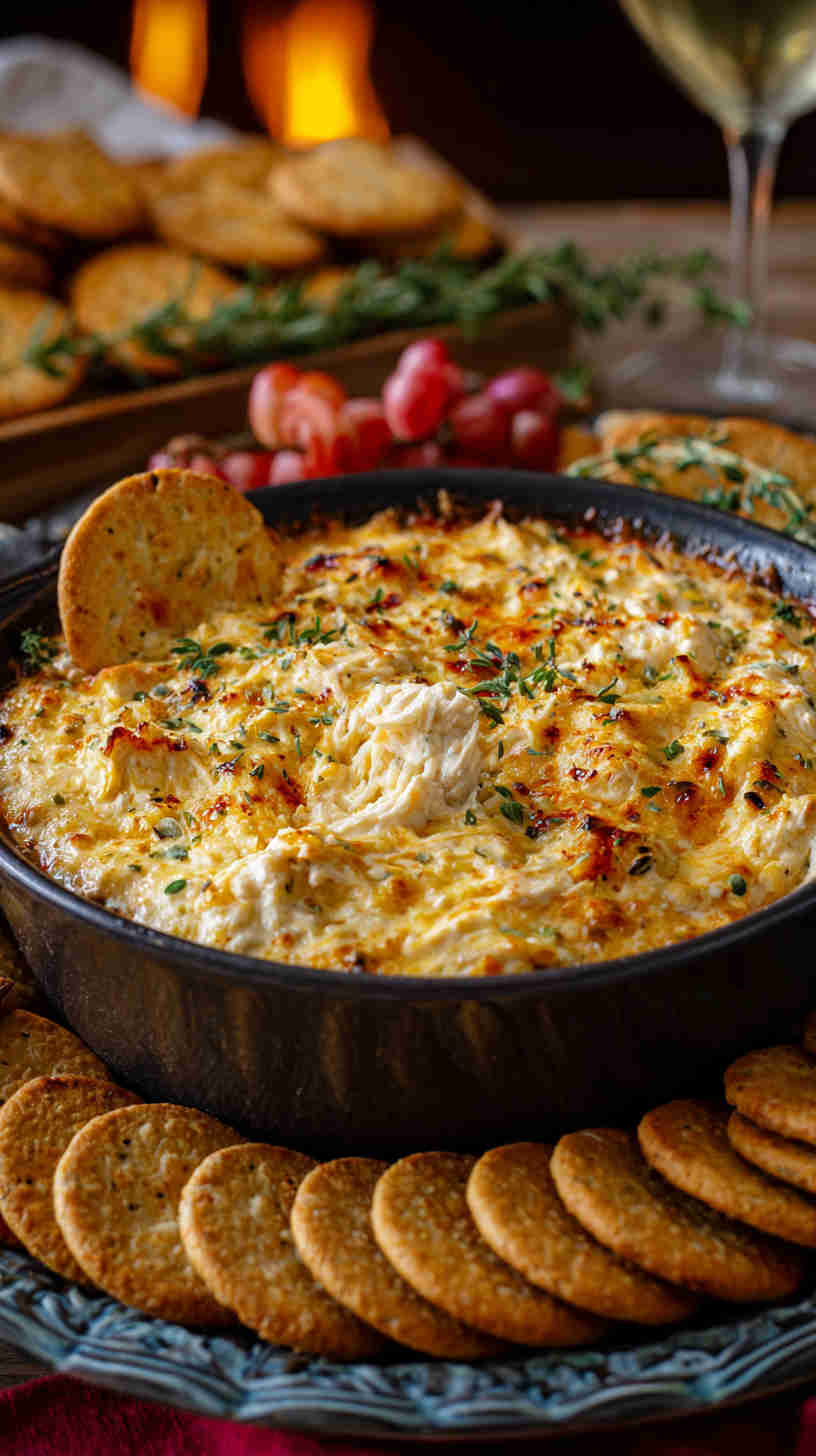 Slow Cooker Hot Crab Dip