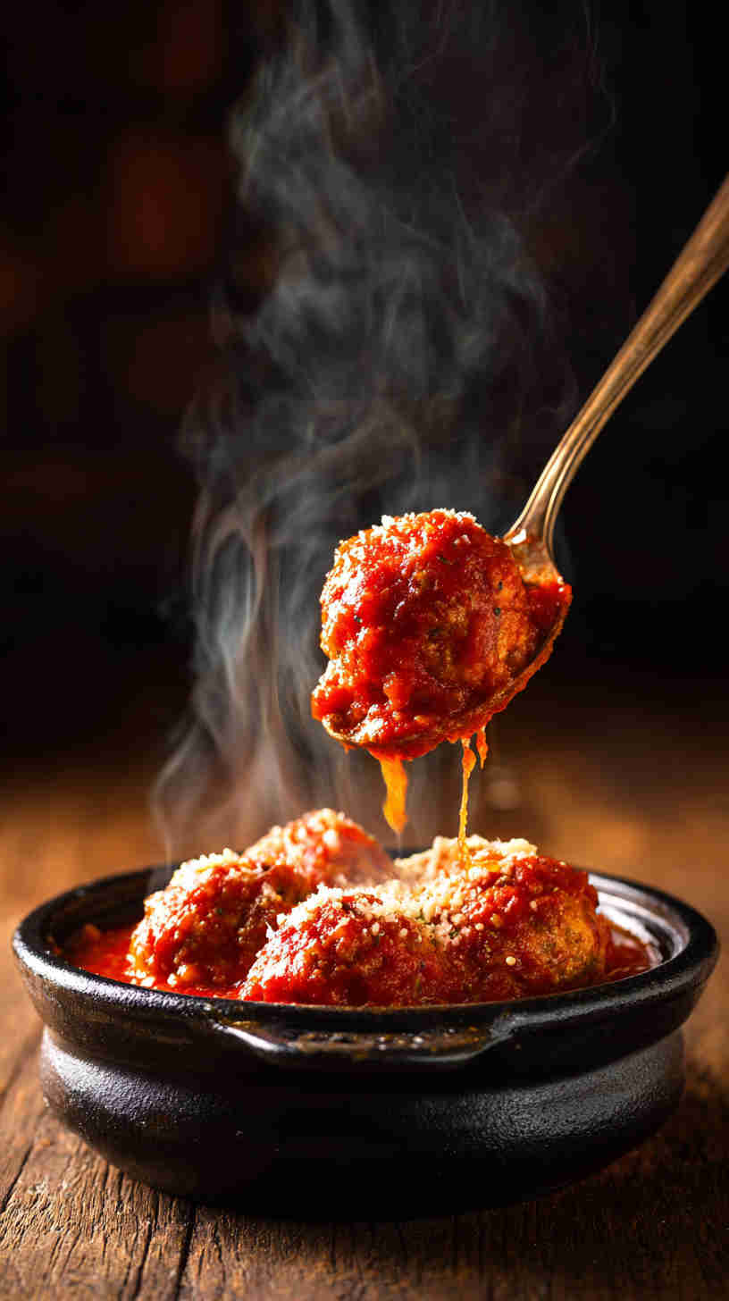 Slow Cooker Italian Meatball Marinara