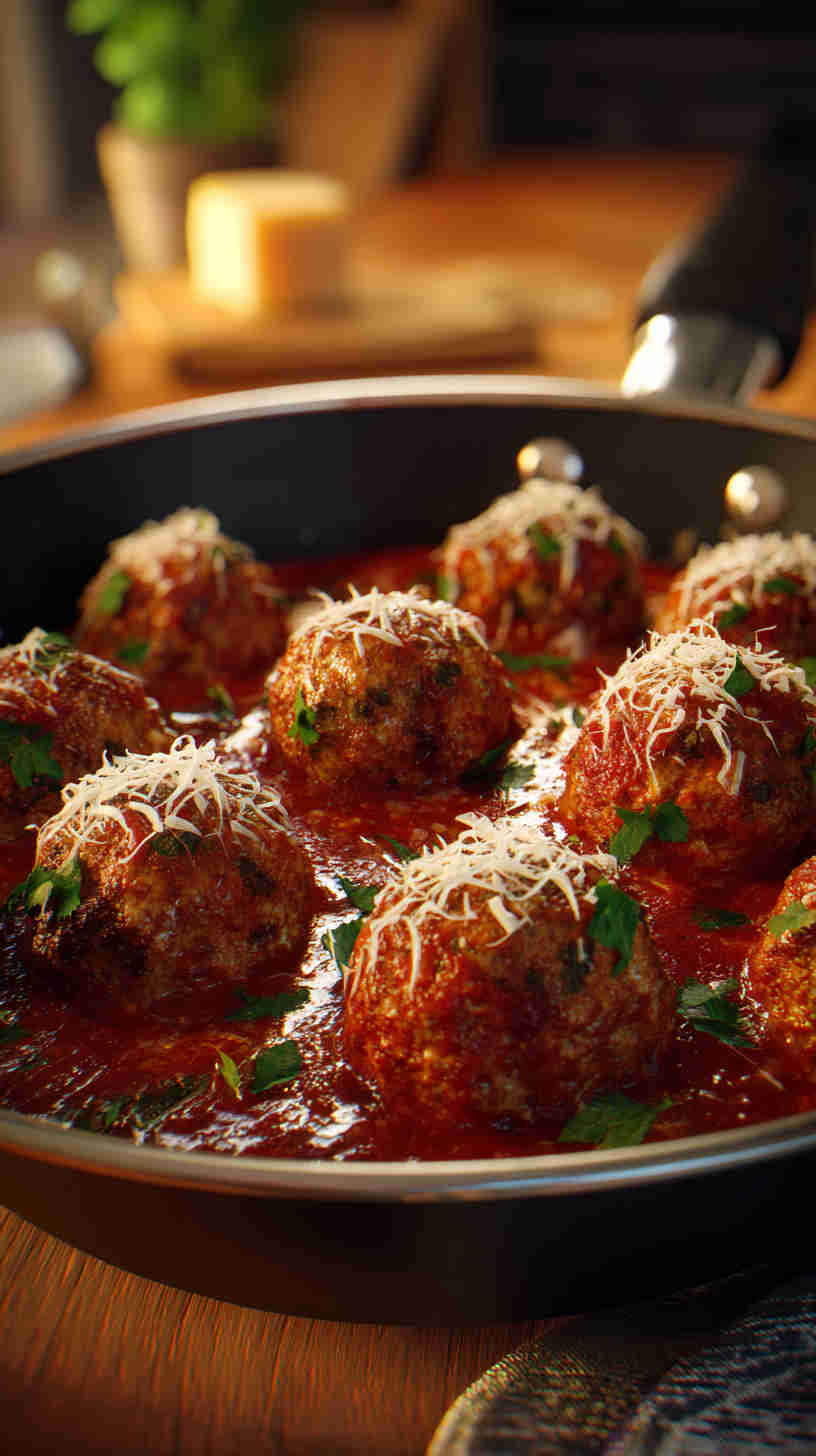 Slow Cooker Italian Meatball Marinara