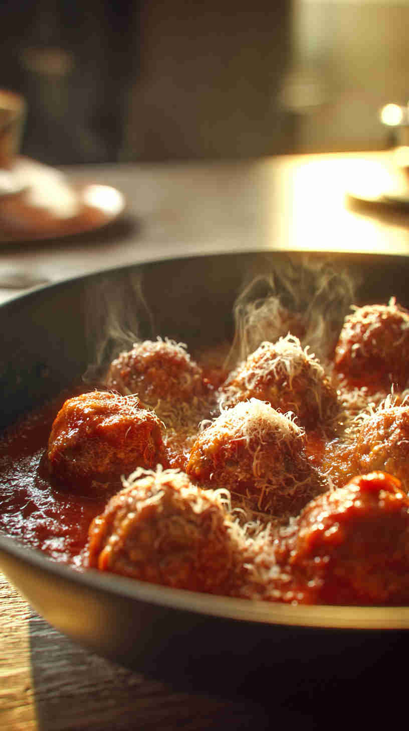 Slow Cooker Italian Meatball Marinara
