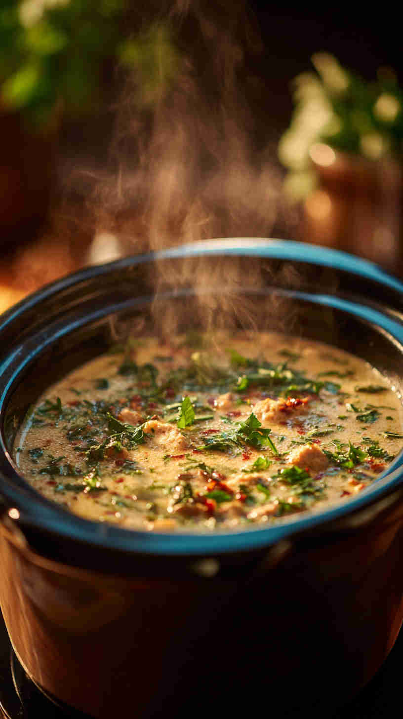 Slow Cooker Italian Wedding Soup
