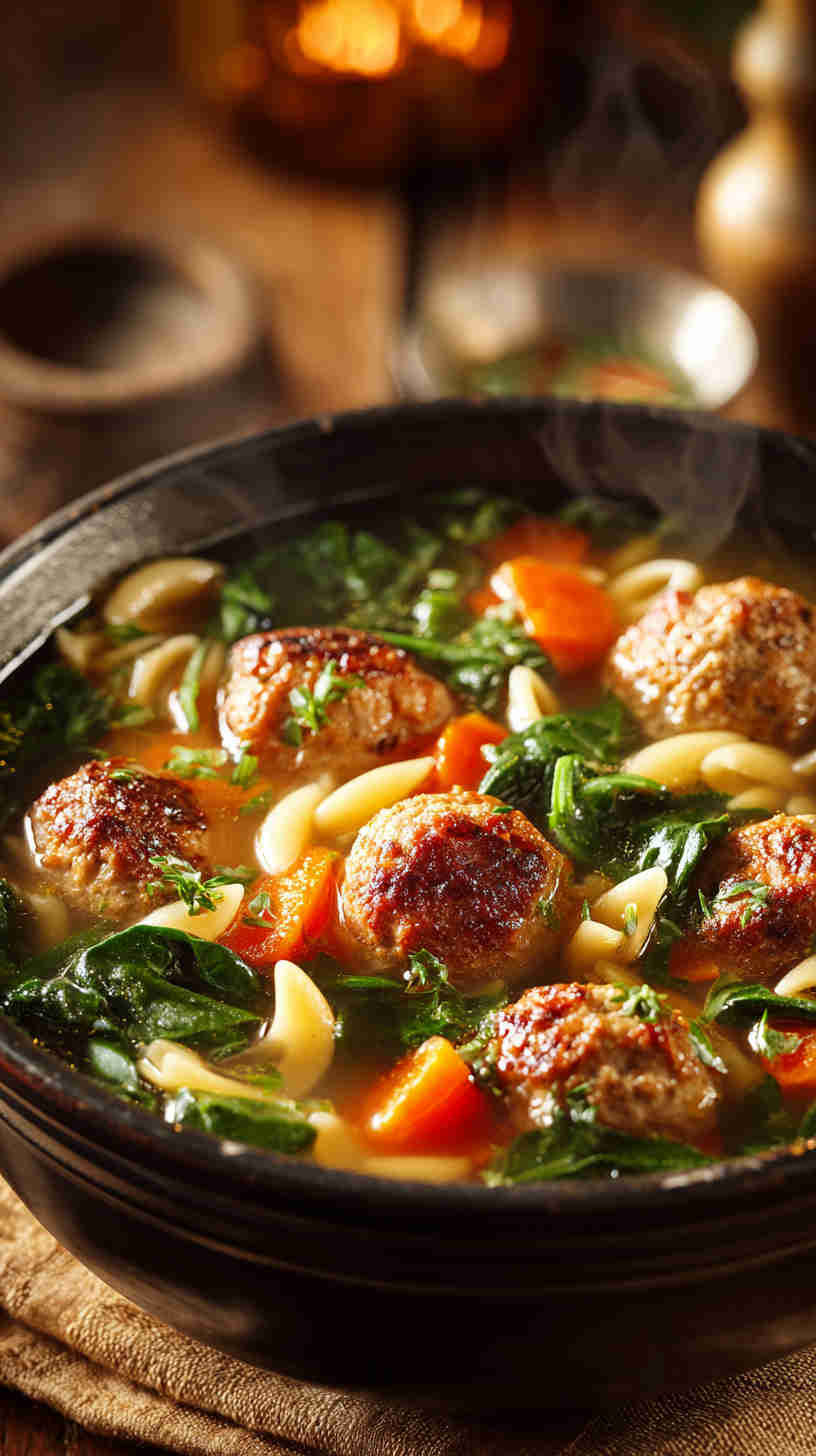 Slow Cooker Italian Wedding Soup