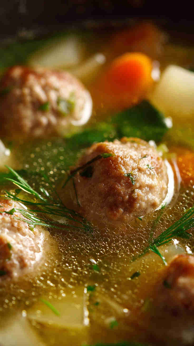 Slow Cooker Italian Wedding Soup