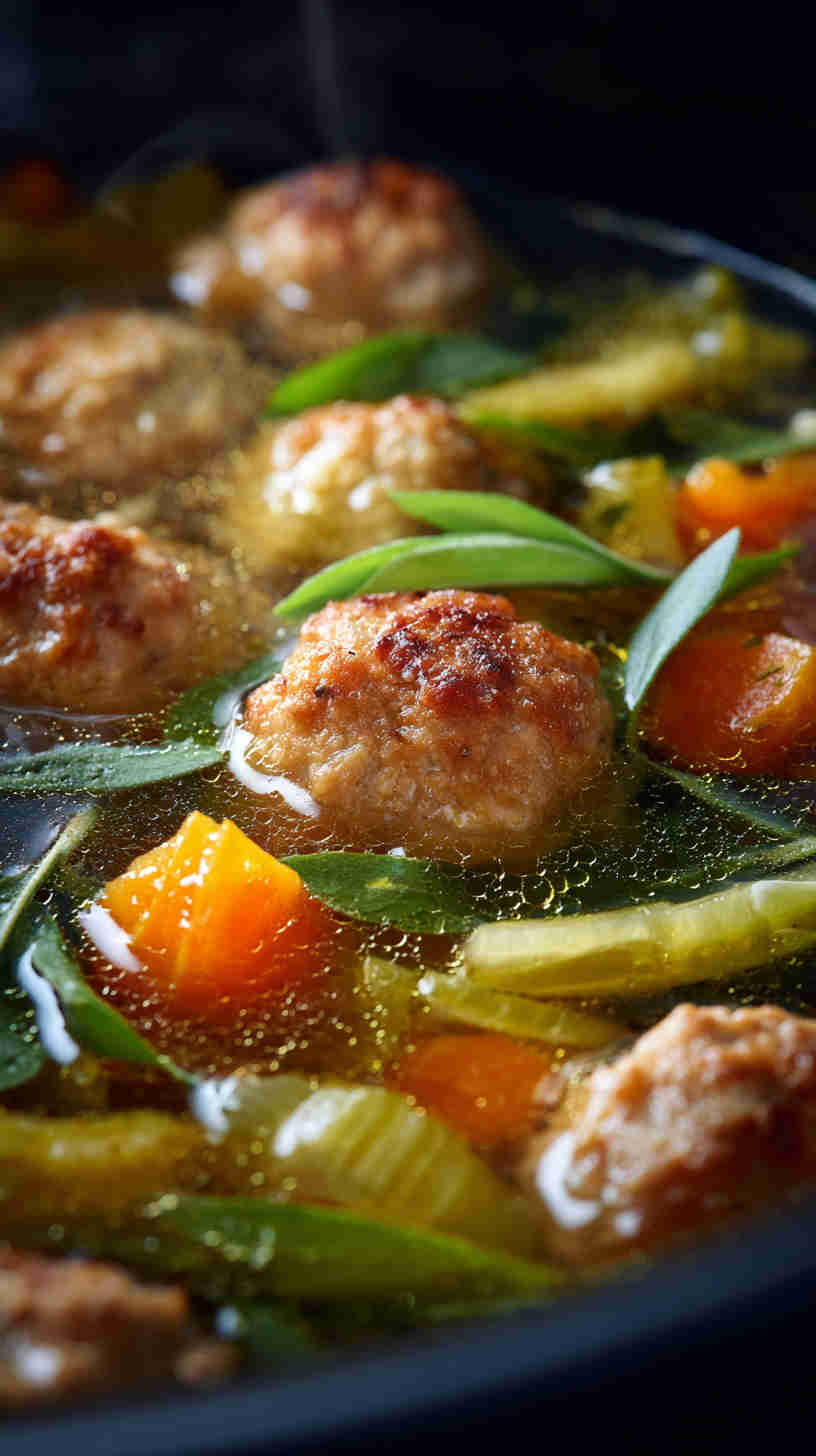 Slow Cooker Italian Wedding Soup