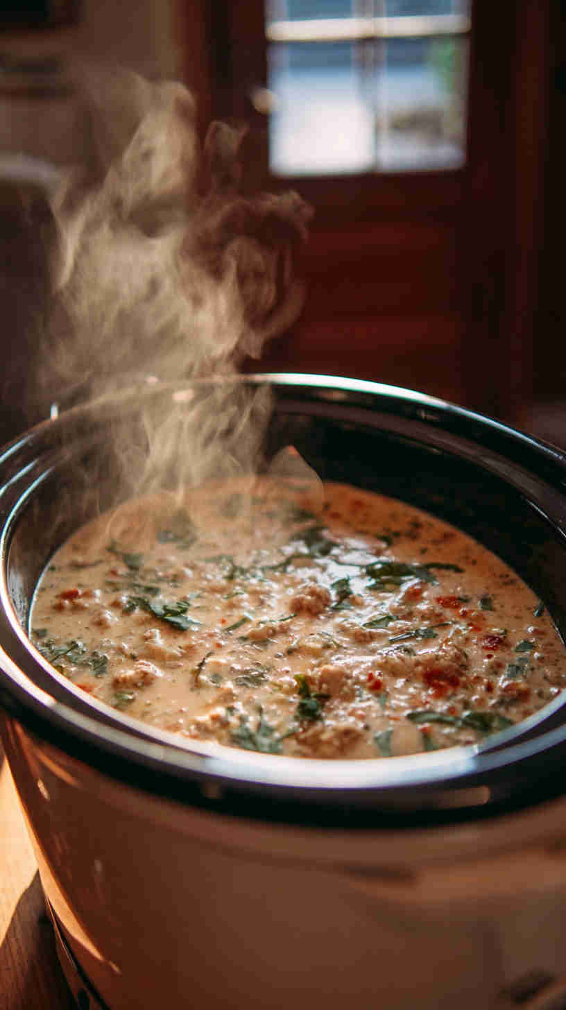 Slow Cooker Italian Wedding Soup