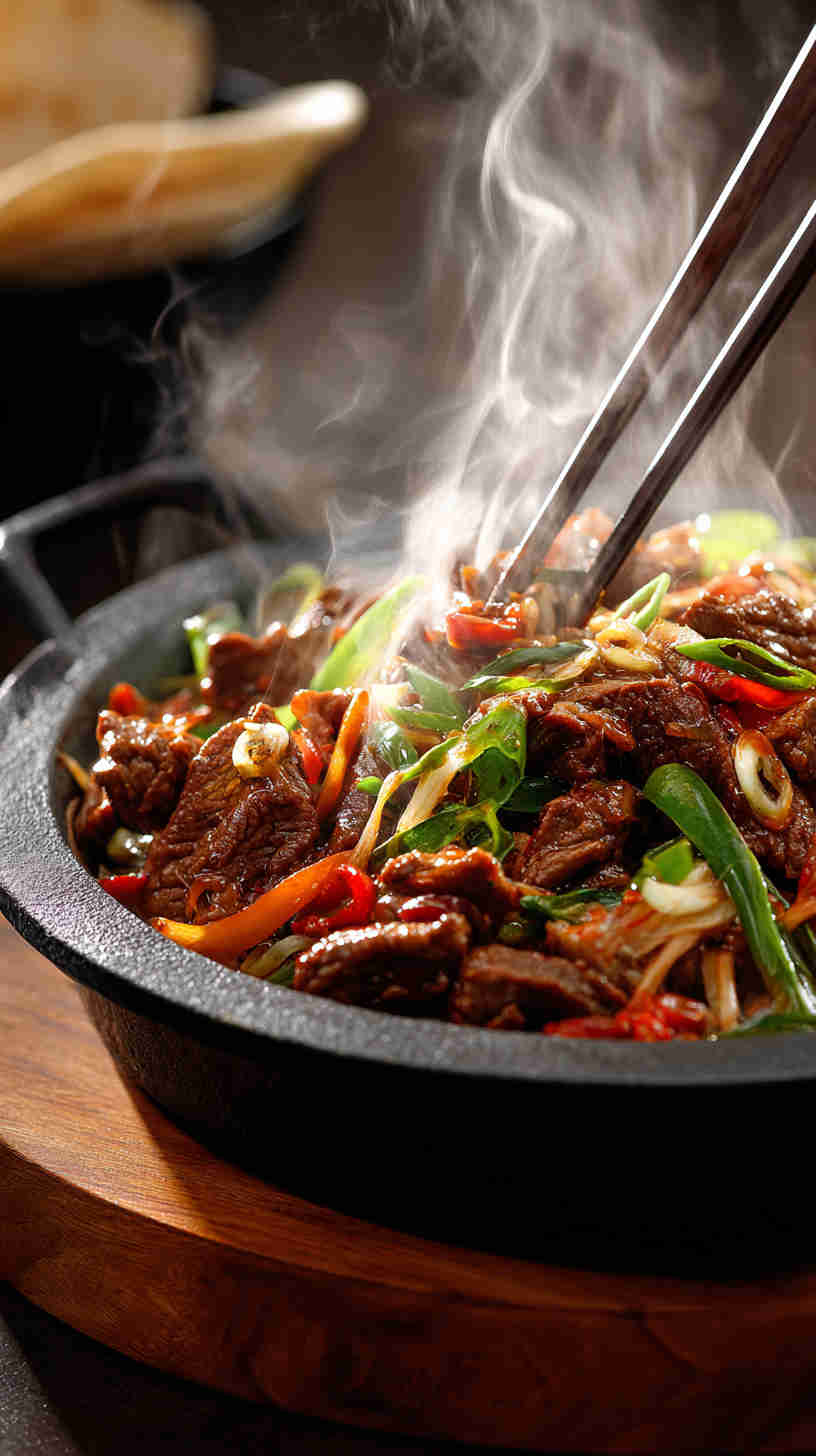 Slow Cooker Korean Beef Taco Filling