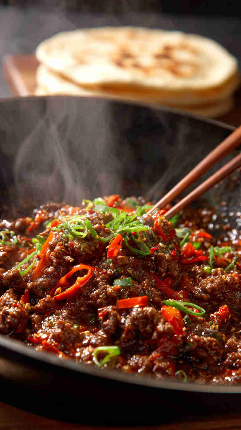 Slow Cooker Korean Beef Taco Filling