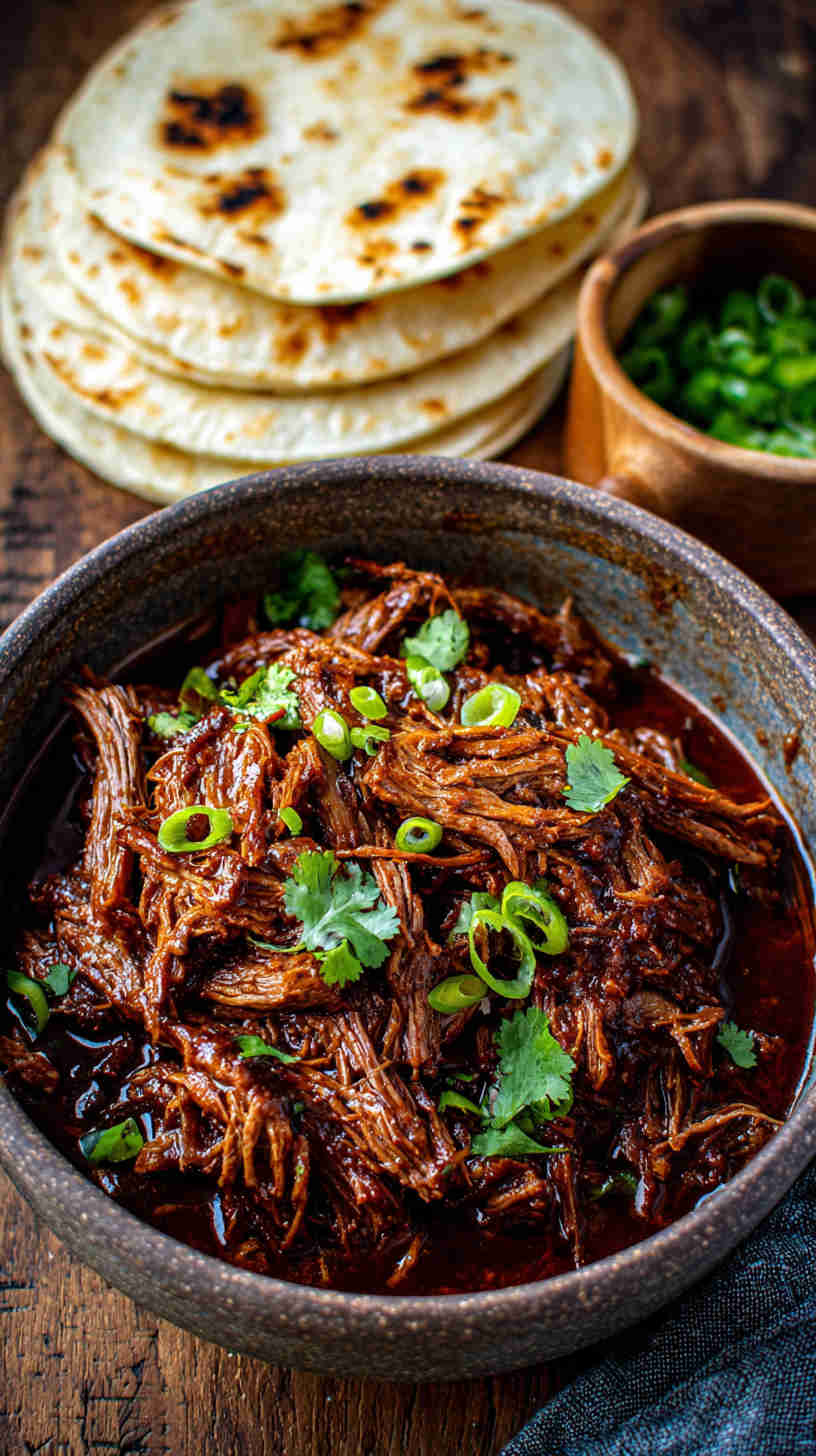 Slow Cooker Korean Beef Taco Filling