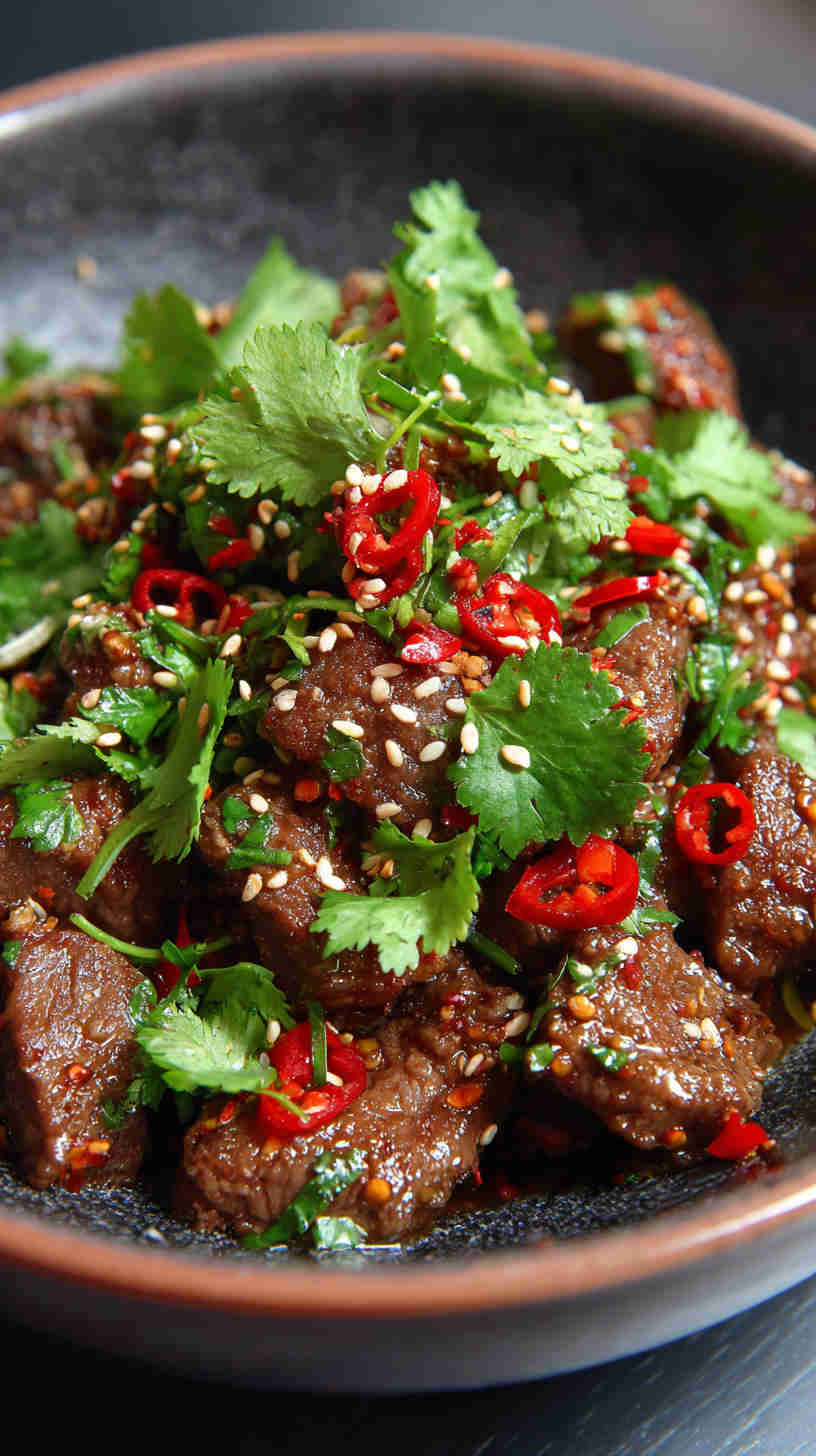 Slow Cooker Korean Beef Taco Filling