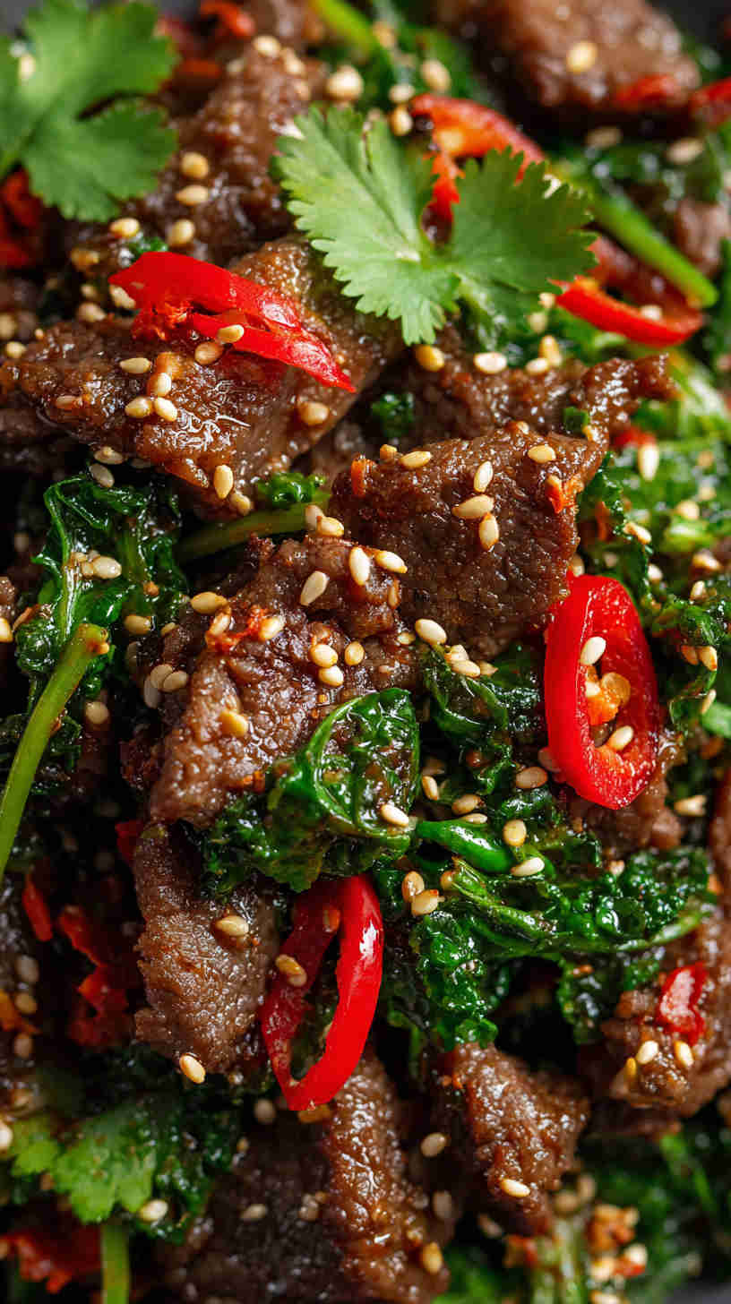 Slow Cooker Korean Beef Taco Filling