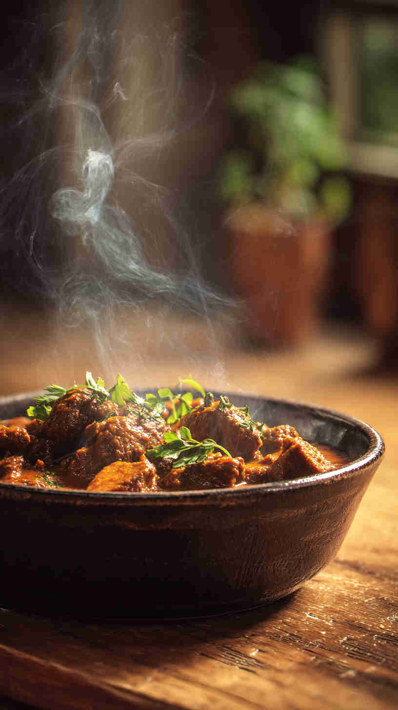 Slow Cooker Lamb Rogan Josh