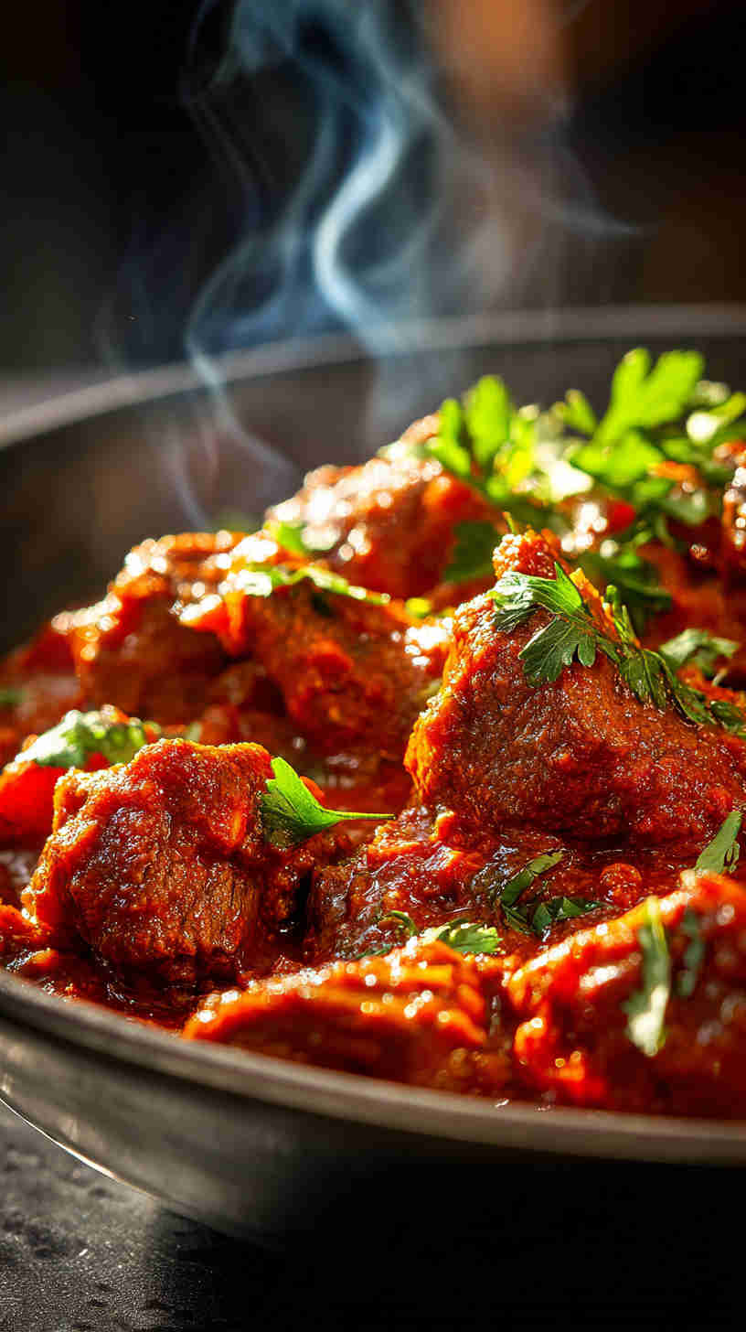 Slow Cooker Lamb Rogan Josh