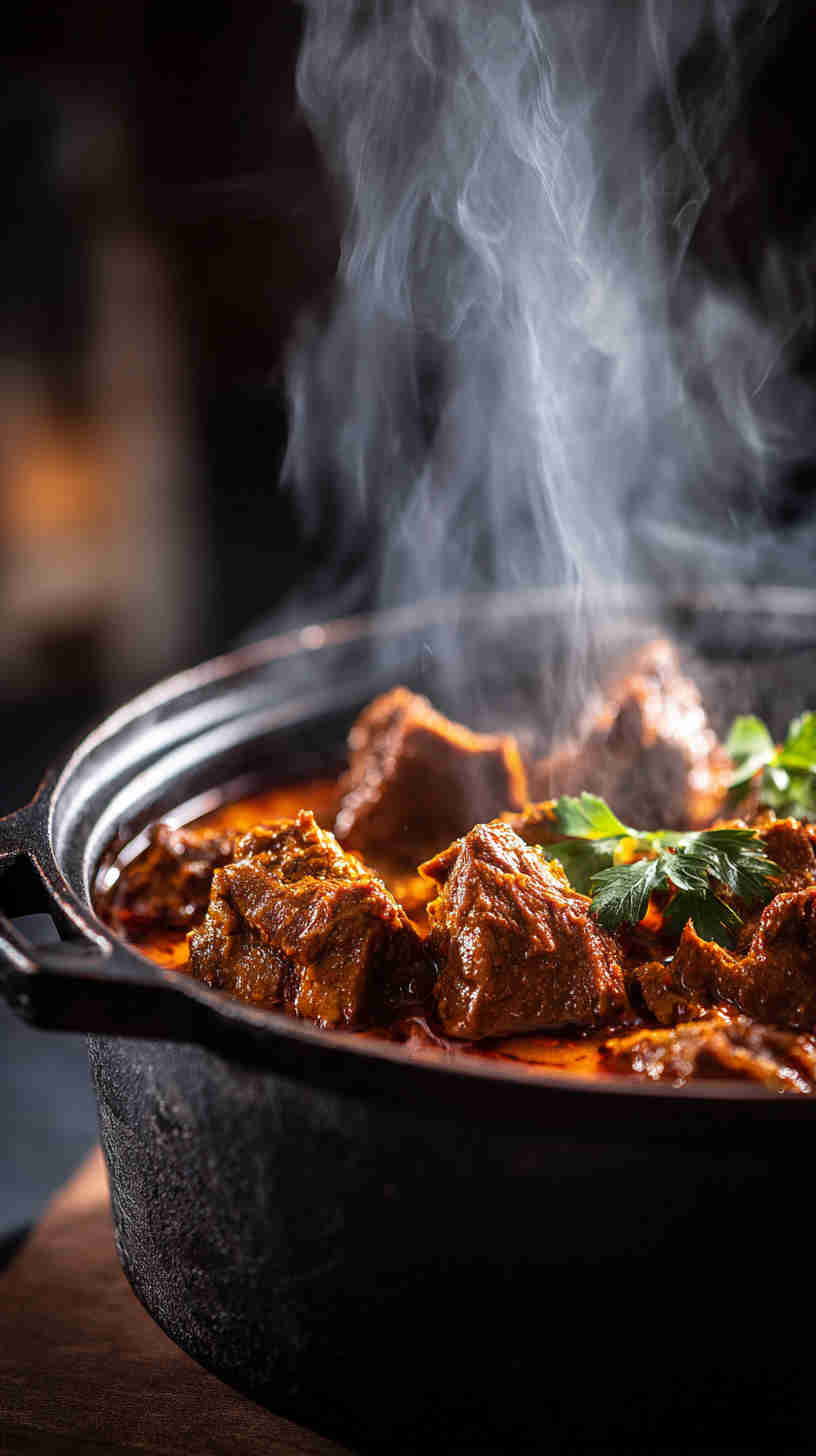 Slow Cooker Lamb Rogan Josh