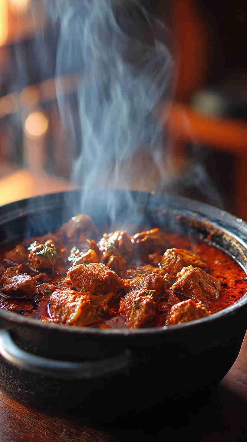 Slow Cooker Lamb Rogan Josh