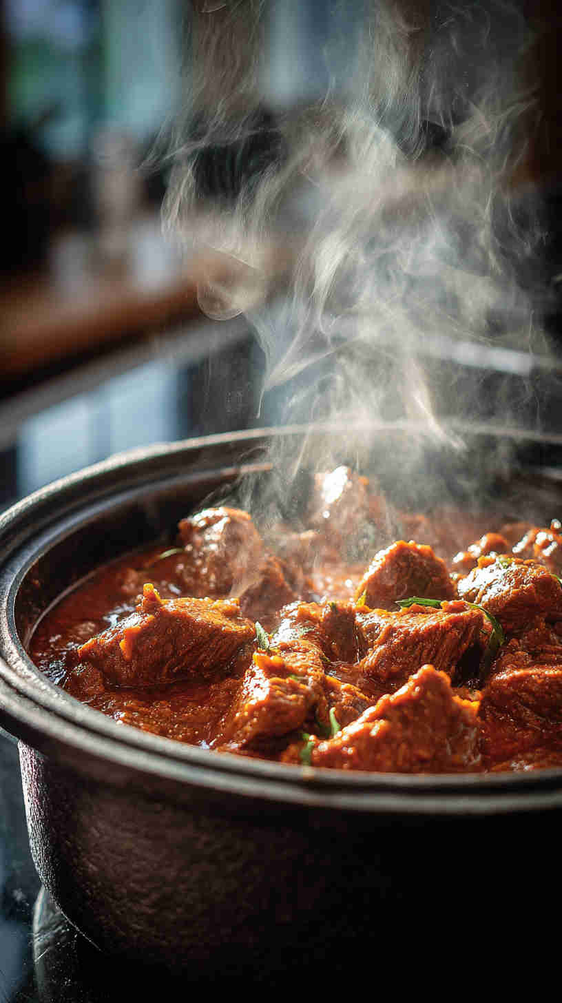Slow Cooker Lamb Rogan Josh