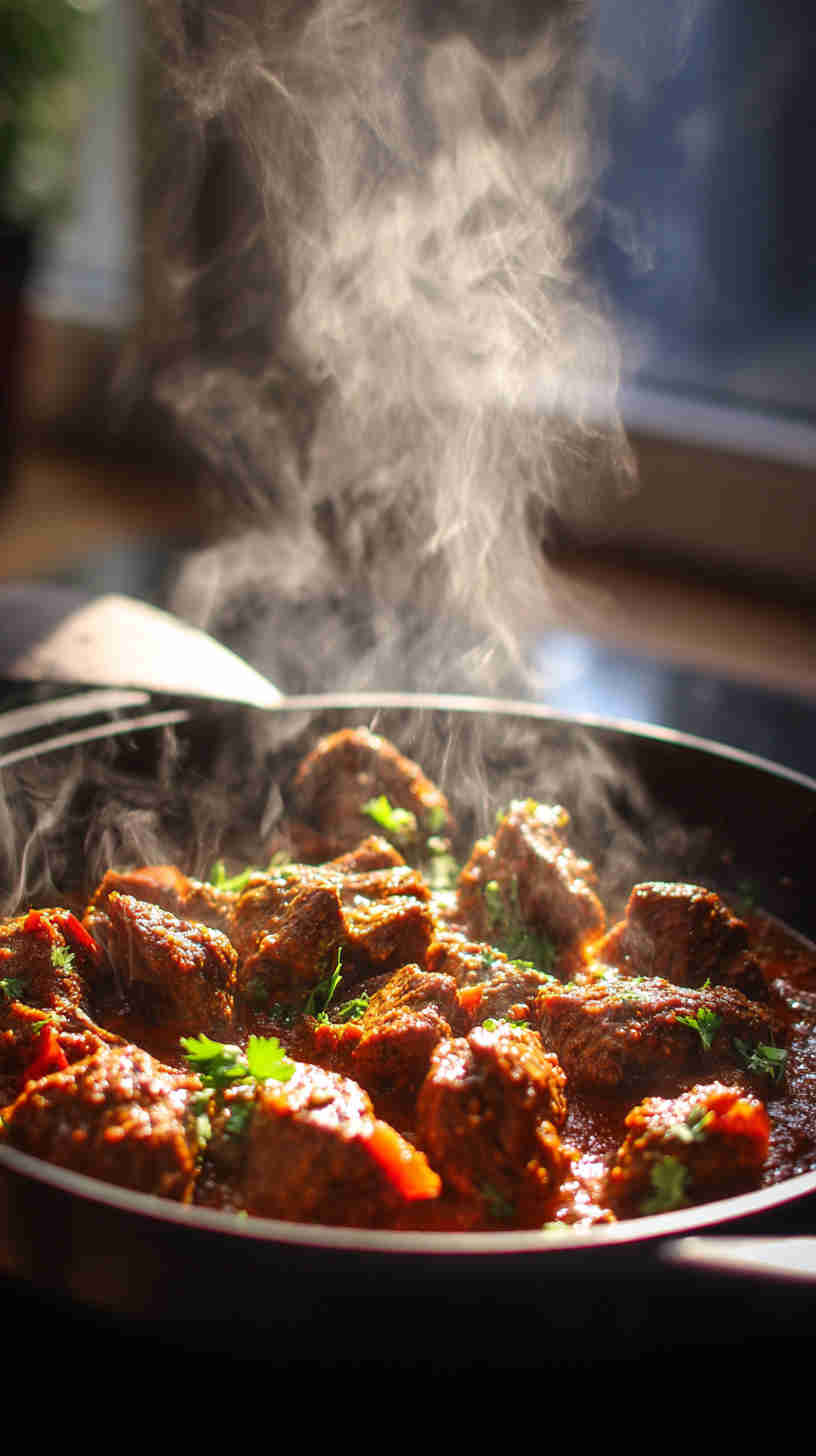 Slow Cooker Lamb Rogan Josh