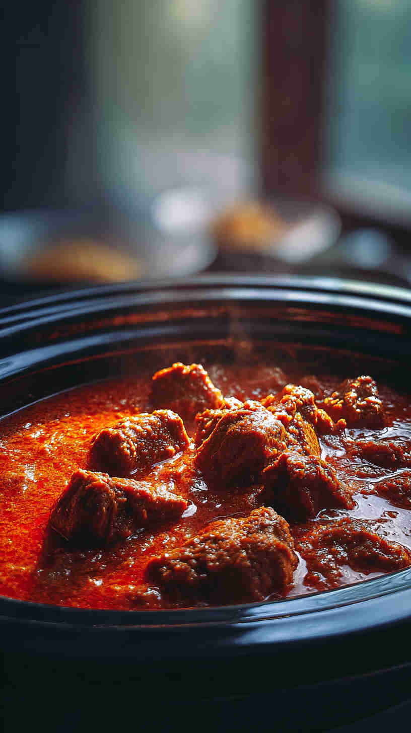 Slow Cooker Lamb Rogan Josh