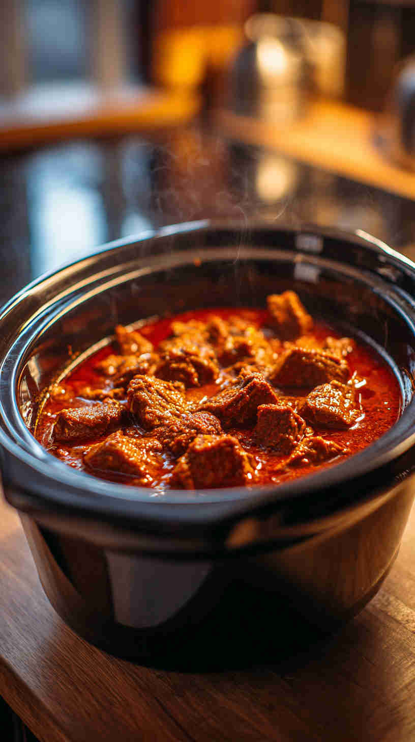 Slow Cooker Lamb Rogan Josh