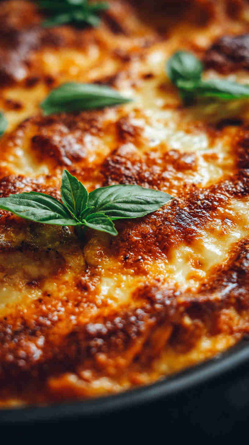 Slow Cooker Lasagna with Ricotta and Spinach