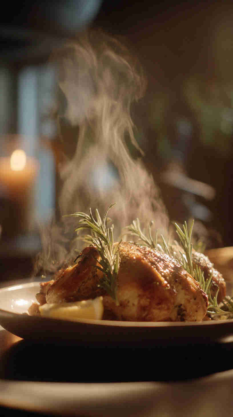 Slow Cooker Lemon Herb Pulled Chicken