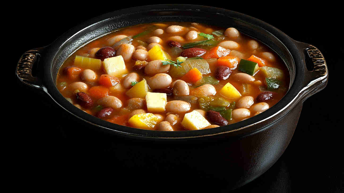 Nutritious 15 Bean Soup for the Crock Pot