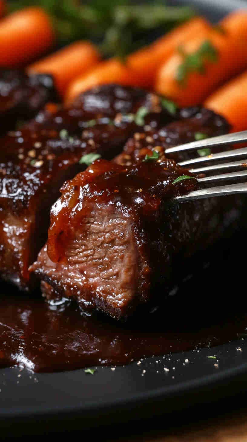 Slow-Braised Short Ribs with Carrots