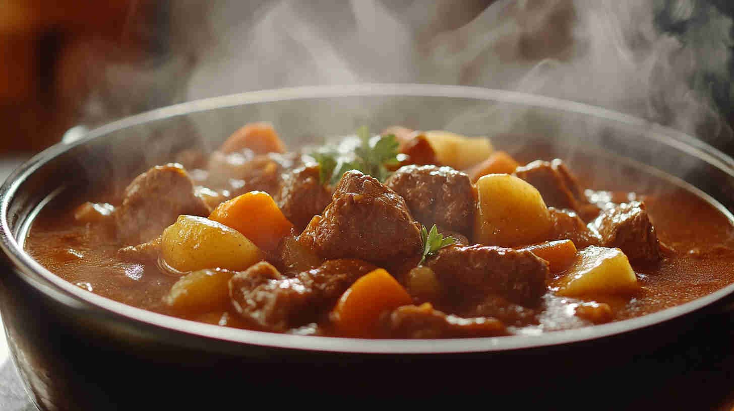 Slow-Cooked Beef Stew with Vegetables