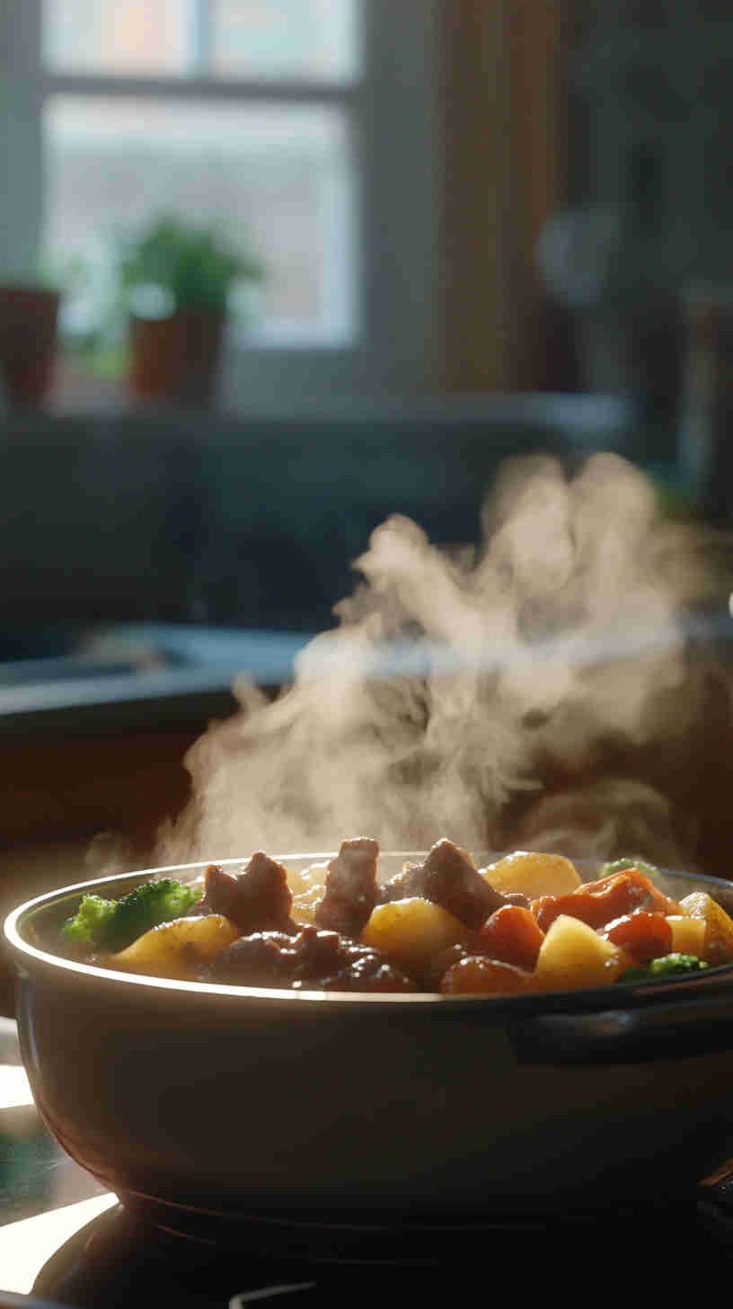 Slow-Cooked Beef Stew with Vegetables