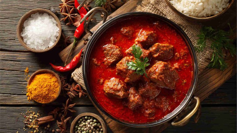 Slow Cooker Lamb Rogan Josh
