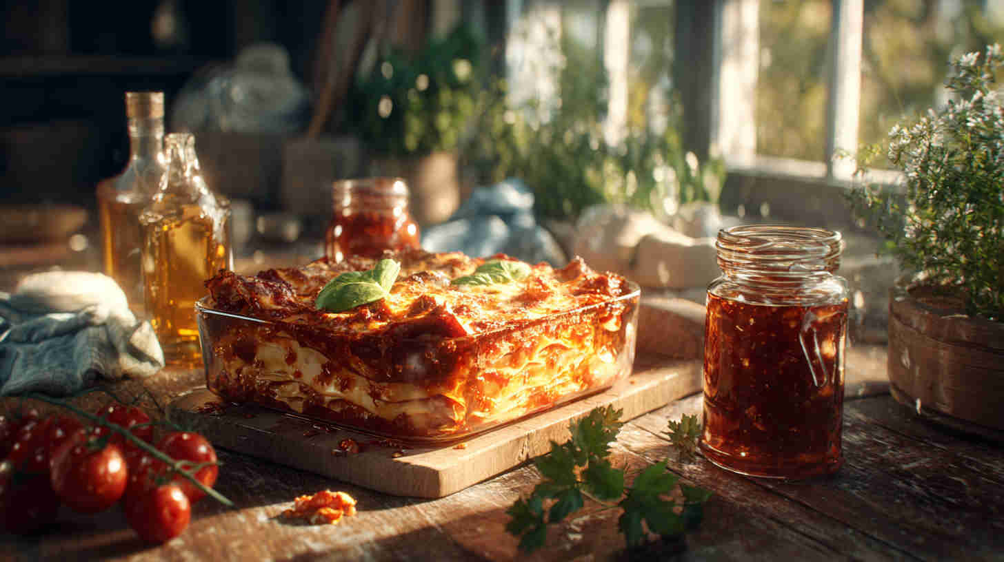 Slow Cooker Lasagna with Ricotta and Spinach