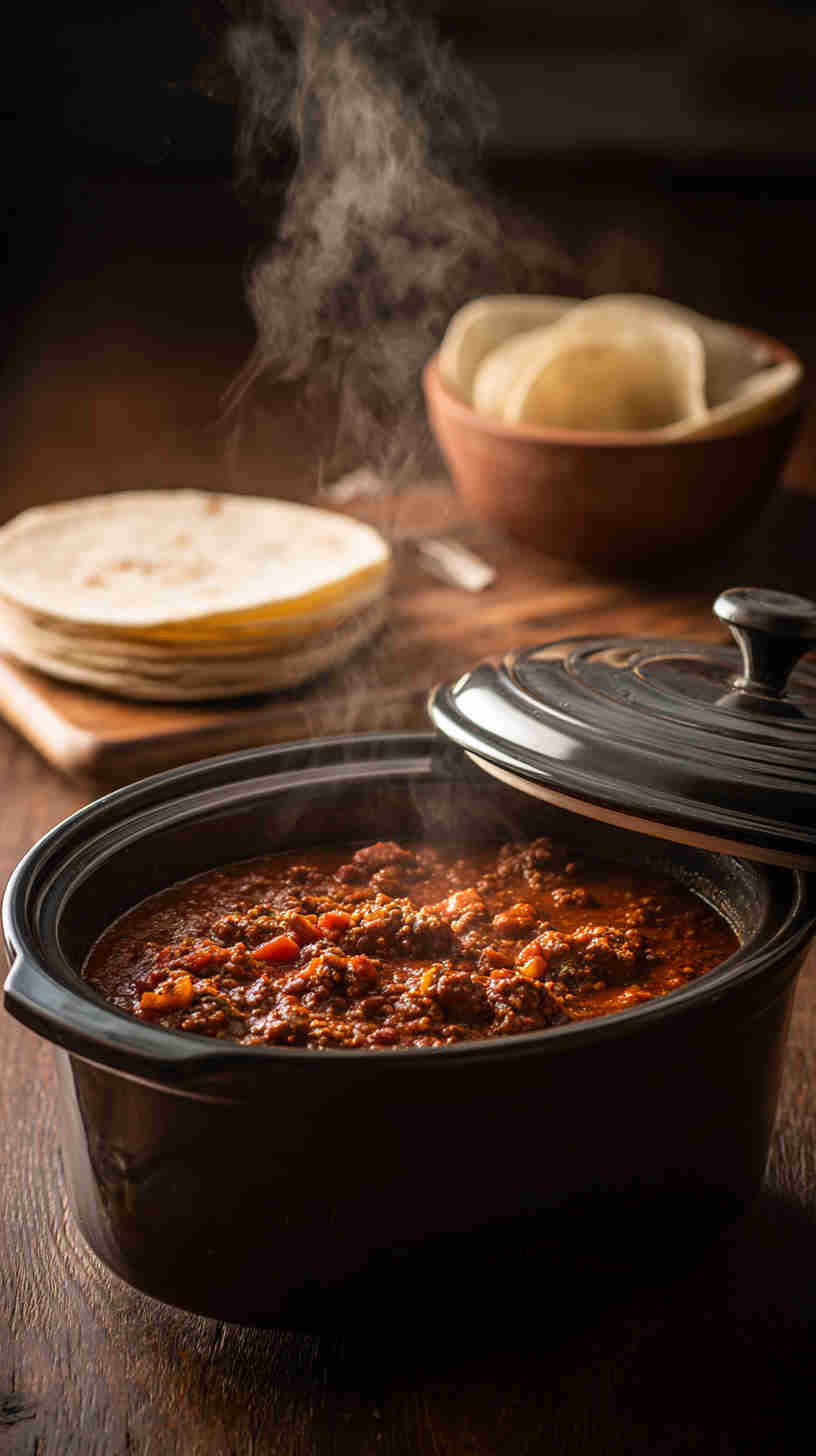 Slow Cooker Lentil & Black Bean Taco Filling