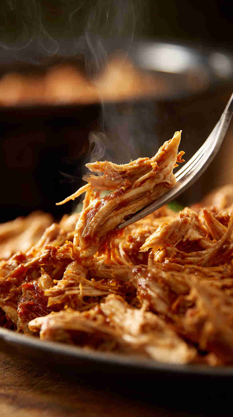 Slow Cooker Mexican Pulled Chicken