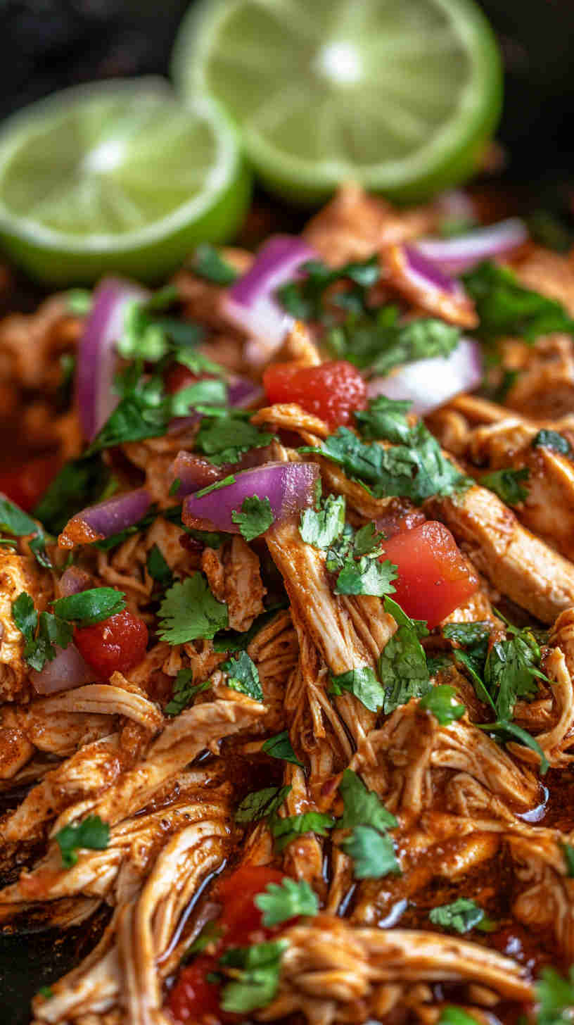 Slow Cooker Mexican-Style Shredded Chicken