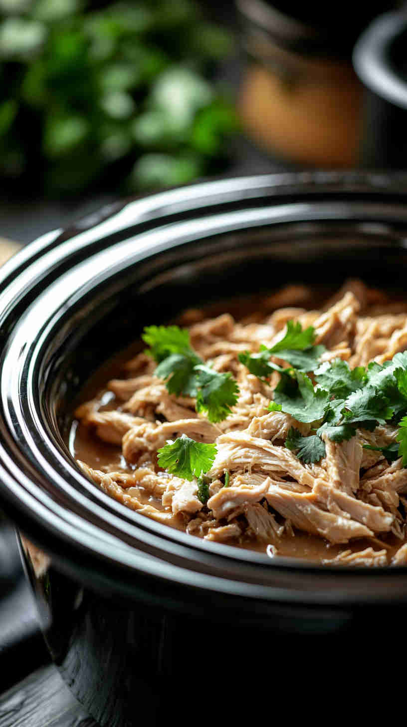 Slow Cooker Mexican-Style Shredded Chicken