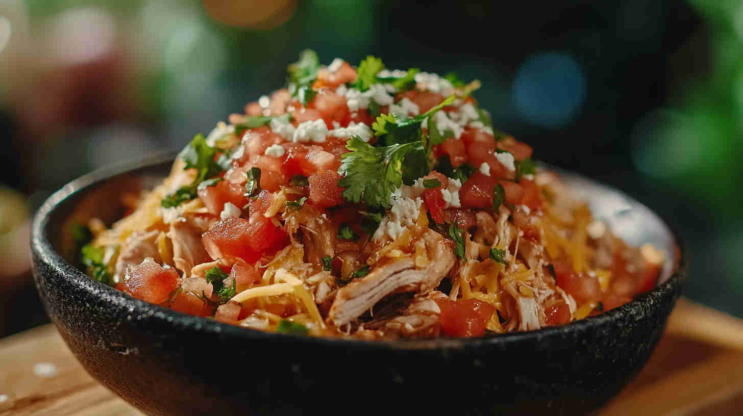 Slow Cooker Mexican-Style Shredded Chicken