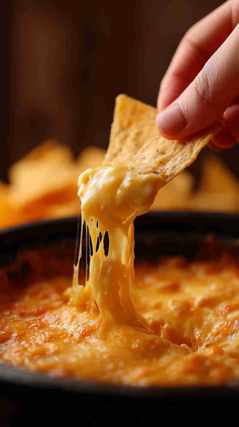 Slow Cooker Nacho Cheese Dip