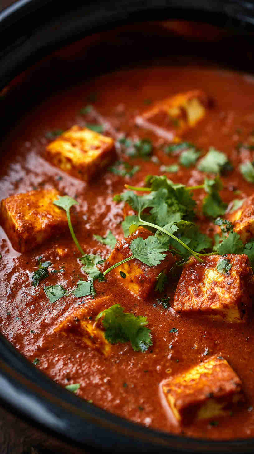 Slow Cooker Paneer Makhani