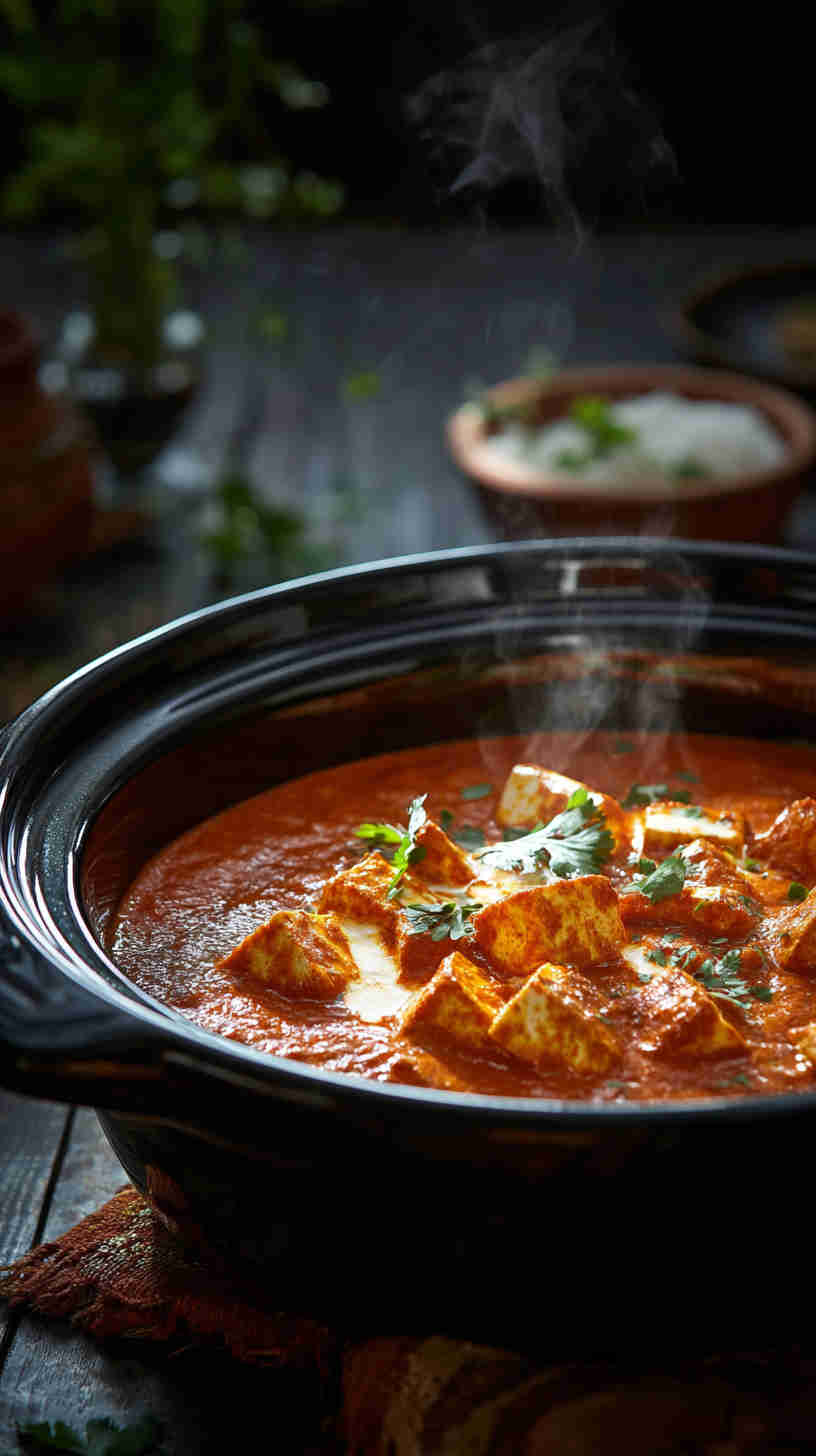 Slow Cooker Paneer Makhani