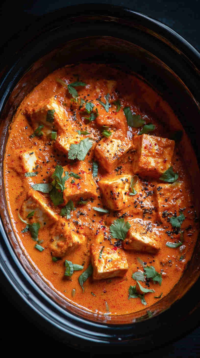 Slow Cooker Paneer Makhani